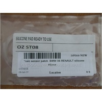 SILICONE PAD FOR BMW 5, 6, 7 SERIES, M5, M6 / RENAULT - RAIN SENSOR PATCH - OZM/OZ-SF08 - NEW