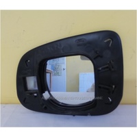 FORD FALCON FG SERIES - 5/2008 to 10/2014 - 4DR SEDAN - DRIVERS - RIGHT SIDE MIRROR - WITH BACKING PLATE - (SECOND HAND)
