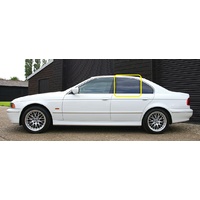 BMW 5 SERIES E39 - 5/1996 to 1/2003 - 4DR SEDAN - PASSENGER - LEFT SIDE REAR DOOR GLASS (1 HOLE) - NEW 