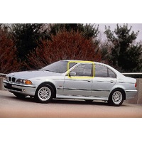 BMW 5 SERIES E39 - 5/1996 to 1/2003 - 4DR SEDAN - PASSENGER - LEFT SIDE FRONT DOOR GLASS - GREEN - NEW