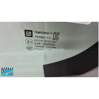 HOLDEN TRAXX TJ - 09/2013 to CURRENT - 4DR WAGON - PASSENGERS - LEFT SIDE REAR QUARTER GLASS - (Second-hand)