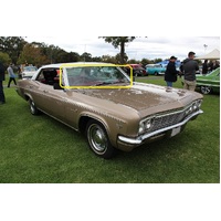 CHEVROLET BEL AIR BISCAYNE - 1/1965 to 1/1968 - HARDTOP/CONVERTIBLE - FRONT WINDSCREEN GLASS - NEW - CALL FOR STOCK