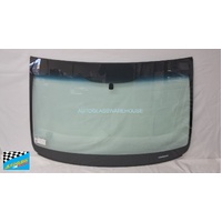 HOLDEN COMMODORE VF - 5/2013 to 10/2017 - SEDAN/WAGON/UTE - FRONT WINDSCREEN GLASS - MIRROR BUTTON, RETAINER - 1434 X 950 - (SECOND-HAND)