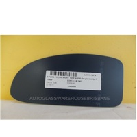 FORD FOCUS LR - 9/2002 to 5/2005 - SEDAN/HATCH - DRIVERS - RIGHT SIDE MIRROR - FLAT GLASS ONLY - 181MM X 88MM - NEW