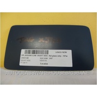 JAGUAR XJ40 - 3/1987 to 1/1993 - 4DR SEDAN - DRIVERS - RIGHT SIDE MIRROR GLASS - FLAT GLASS ONLY - 157W X 85H - NEW