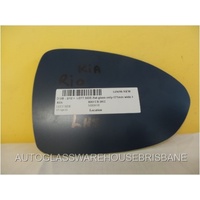 KIA RIO UB - 2/2012 to 1/2017 - 4DR SEDAN - PASSENGER - LEFT SIDE MIRROR GLASS - FLAT GLASS ONLY - 171W X 120H - NEW