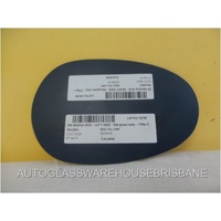 MAZDA MX5 NA - 10/1989 to 2/1998 - 2DR SOFT-TOP/CONVERTIBLE - PASSENGERS - LEFT SIDE MIRROR - FLAT GLASS ONLY - 170W X 111H - NEW