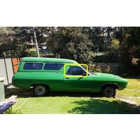 FORD FALCON XA/XB/XC - 1972 to 1978 - UTE/PANEL VAN - DRIVERS - RIGHT SIDE FRONT DOOR GLASS - GREEN - MADE TO ORDER - NEW