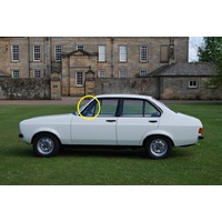 FORD ESCORT MK 11 - 1974 TO 1981 - 4DR SEDAN - PASSENGERS - LEFT SIDE FRONT QUARTER GLASS - CLEAR - MADE TO ORDER - NEW