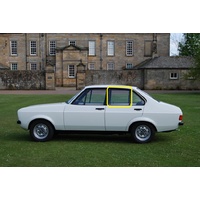 FORD ESCORT MK 11 - 1974 TO 1981 - 4DR SEDAN - PASSENGERS - LEFT SIDE REAR DOOR GLASS - CLEAR - MADE TO ORDER - NEW