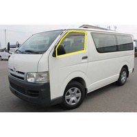 suitable for TOYOTA HIACE 200 SERIES - 3/2005 to CURRENT - LWB TRADE VAN - LEFT SIDE FRONT WINDOW REGULATOR - ELECTRIC - NEW