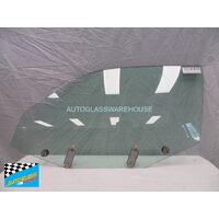 NISSAN 180SX, 200SX, 240SX RPS13/S13 SILVIA - 1/1988 to 1/1998 - 2DR COUPE - PASSENGER - LEFT SIDE FRONT DOOR GLASS - GREEN - (SECOND HAND) 