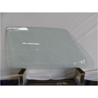 MAZDA R100 MA - 1/1968 to 1/1973 - 2DR COUPE - DRIVERS - RIGHT SIDE FRONT DOOR GLASS - CLEAR - MADE-TO-ORDER - NEW