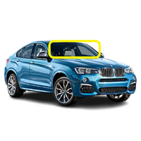 BMW X4 F26 - 7/2014 to 8/2018 - 5DR SUV - FRONT WINDSCREEN GLASS - RAIN SENSOR, BRACKET, 1 CAMERA (LIMITED STOCK)