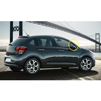 CITROEN C3 - 11/2010 to 12/2016 - 5DR HATCH - RIGHT SIDE FRONT QUARTER GLASS - SOLAR,ENCAPSULATED - GREEN - NEW (CALL FOR STOCK)
