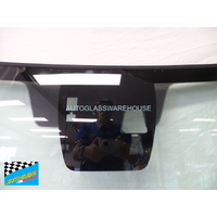 MAZDA CX-5 KE - 2/2012 to 2/2017 - 5DR WAGON - FRONT WINDSCREEN GLASS - RAIN SENSOR BRACKET,CAMERA BRACKET X2,TOP&SIDE MOULD - GREEN - NEW