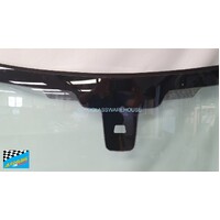 RANGE ROVER EVOQUE L538 - 2014 TO 4/2019 - 5DR SUV - FRONT WINDSCREEN - RAIN SENSOR (TRAPEZIUM OPENING), SOLAR PVB, TOP MOULD, RETAINER, DE-VAPOUR