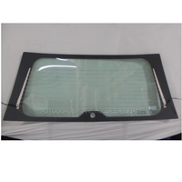 suitable for TOYOTA PRADO 120 SERIES - 2/2003 to 10/2009 -  3DR/5DR WAGON - REAR SCREEN GLASS (HEATED-1 HOLE) - NEW