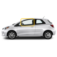 suitable for TOYOTA YARIS NCP13R - 11/2011 TO 12/2019 - 3DR HATCH - LEFT SIDE FRONT DOOR GLASS - GREEN - NEW (LIMITED STOCK)