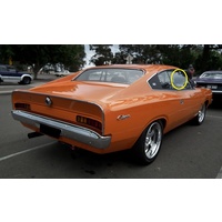 CHRYSLER VALIANT VJ CHARGER - 1973 to 1976 - 2DR COUPE - DRIVERS - RIGHT SIDE FRONT DOOR GLASS- GREEN - NEW (MADE TO ORDER) - CALL FOR STOCK