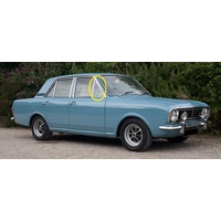 FORD CORTINA MK II - 1966 to 1970 - 4DR SEDAN - DRIVERS - RIGHT SIDE FRONT QUARTER GLASS - CLEAR - MADE TO ORDER - NEW