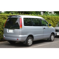 suitable for TOYOTA TOWNACE SPACIA SBV SR40 - 1/1997 to 10/2004 - RIGHT SIDE MIRROR - FLAT GLASS ONLY - 165H X 165W - NEW