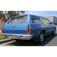 HOLDEN KINGSWOOD HQ - 7/1971 to 10/1974 - 4DR WAGON - DRIVER - RIGHT SIDE REAR DOOR GLASS - CLEAR - NEW - MADE TO ORDER