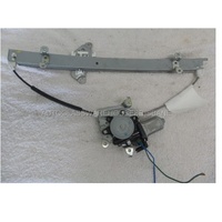 NISSAN NAVARA D40 - 12/2005 to 3/2015 - DUAL CAB - THAILAND BUILD - LEFT SIDE FRONT WINDOW REGULATOR - ELECTRIC - (Second-hand)