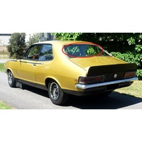 HOLDEN TORANA LC - LJ - 5/1967 to 3/1974 - SEDAN/COUPE - REAR WINDSCREEN GLASS - GREEN - NEW - MADE TO ORDER