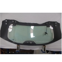 suitable for TOYOTA KLUGER GSU50R/GSU55R - 3/2014 TO 2/2021 - 5DR WAGON - REAR WINDSCREEN GLASS - OPENING WINDOW - GRANDE MODEL - GREEN - 12 HOLES - N