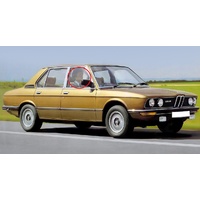 BMW 5 SERIES E12 - 1972 to 1981 - 4DR SEDAN - DRIVER - RIGHT SIDE FRONT DOOR GLASS - NO MIRROR - (Second-hand)