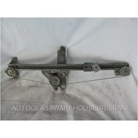 MERCEDES C CLASS W202 - 2/1994 TO 10/2000 - 4DR SEDAN - DRIVER - RIGHT HAND REAR WINDOW REGULATOR - ELECTRIC - (Second-hand)