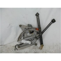 MERCEDES W201 - 4DR SEDAN 1985>1994 - DRIVER - RIGHT HAND FRONT WINDOW REGULATOR - ELECTRIC - (Second-hand)