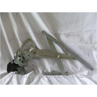 suitable for TOYOTA COROLLA ZRE152R - 5/2007 to 12/2013 - 4DR SEDAN - RIGHT SIDE FRONT DOOR WINDOW REGULATOR - ELECTRIC - (SECOND-HAND)