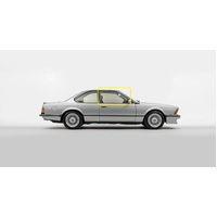 BMW 6 SERIES E24 - 3/1977 to 1/1989 - CSI 2DR COUPE - DRIVER - RIGHT SIDE FRONT DOOR GLASS - BRONZE