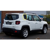 JEEP RENEGADE - 10/2015 TO CURRENT - 4DR SUV - DRIVERS - RIGHT SIDE OPERA GLASS - PRIVACY TINT - (Second-hand)