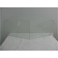 HOLDEN FJ-FX - 1948 TO 1956 - SEDAN/UTE/PANEL VAN - 2-PIECE FRONT WINDSCREEN GLASS - CLEAR - NEW