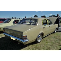 HOLDEN HK - 1968 to 1971 - 4DR SEDAN - DRIVER - RIGHT SIDE REAR DOOR GLASS - CLEAR - NEW - MADE TO ORDER