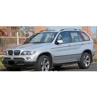 BMW X5 E53 - 9/2000 to 3/2007 - 4DR WAGON - LEFT SIDE CARGO GLASS - GENUINE (NO AERIAL, BROKEN WIRES) - (SECOND-HAND)