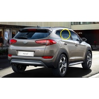 HYUNDAI TUCSON TL - 8/2015 TO 3/2021 - 5DR WAGON - DRIVERS - RIGHT SIDE REAR DOOR GLASS - GREEN - NEW