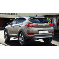 HYUNDAI TUCSON TL - 8/2015 TO 3/2021 - 5DR WAGON - REAR WINDSCREEN GLASS - HEATED - PRIVACY TINT - NEW