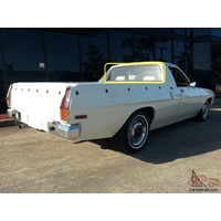 HOLDEN KINGSWOOD HJ-HQ-HZ - 1971 to 1974 -  UTE - REAR WINDSCREEN GLASS - GREEN  - NEW