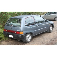 DAIHATSU CHARADE G100 - 6/1987 to 6/1993 - 3DR HATCH - DRIVERS - RIGHT SIDE REAR FLIPPER GLASS - (Second-hand)