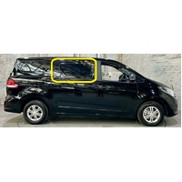 LDV G10 - 04/2015 TO CURRENT - VAN - DRIVERS - RIGHT SIDE FRONT BONDED FIXED GLASS - LIGHT GREY - 1145 x 530 CENTER HEIGHT - NEW