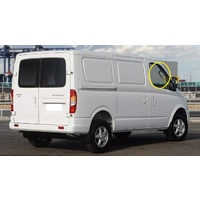 LDV V80 - 4/2013 > ONWARDS - VAN - RIGHT SIDE FRONT DOOR GLASS - GREEN - NEW