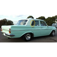 HOLDEN EJ-EH - 1962 to 1965 - 4DR SEDAN - DRIVER - RIGHT SIDE REAR QUARTER  GLASS - GREEN - NEW - MADE TO ORDER