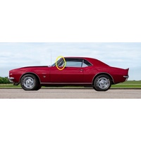 CHEVROLET CAMARO - 1967 - 2DR COUPE - PASSENGERS - LEFT SIDE FRONT QUARTER GLASS - CLEAR - MADE-TO-ORDER - NEW