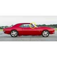 CHEVROLET CAMARO - 1967 - 2DR COUPE - DRIVERS - RIGHT SIDE FRONT QUARTER GLASS - CLEAR - MADE-TO-ORDER - NEW