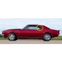 CHEVROLET CAMARO - 1967 to 1969 - 2DR COUPE - PASSENGERS - LEFT SIDE REAR OPERA GLASS - CLEAR - MADE-TO-ORDER - NEW