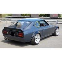 DATSUN 240Z 260Z 280Z S30 - 1969 to 1976 - 2DR COUPE - DRIVERS - RIGHT SIDE REAR OPERA GLASS (NOT 2+2) - CLEAR - CALL FOR STOCK - NEW 